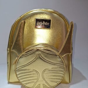 Mochila Harry Potter original dorada